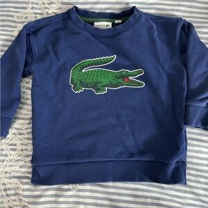 Lacoste Boys Sweatshirt with Alligator